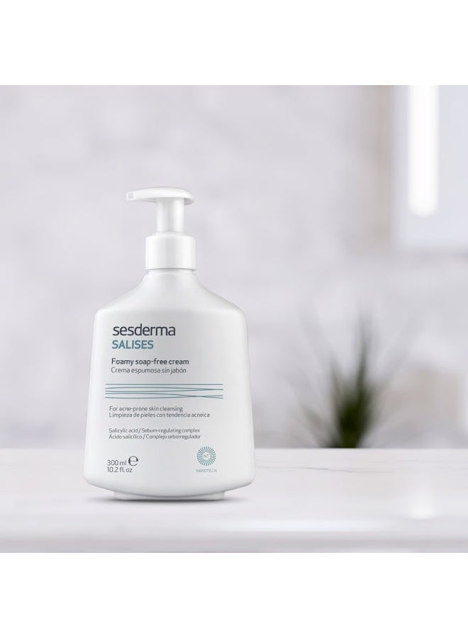 Sesderma Salises Foamy Soap-Free Cream - 300ml - Image 5