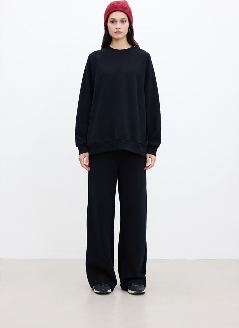 Manuka - Basic Casual Trousers Black - Image 1
