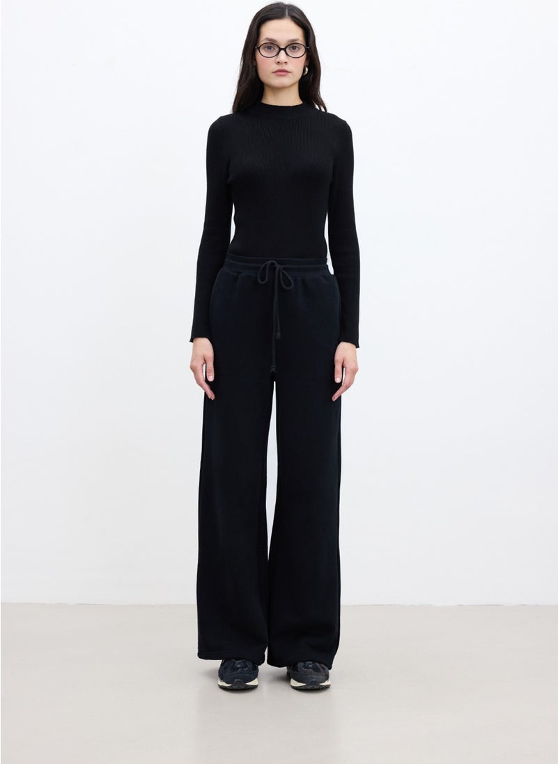 Manuka - Basic Casual Trousers Black - Image 1