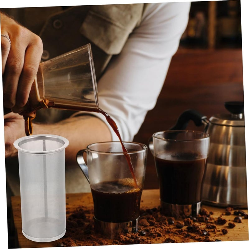Cold Brew Supplies Jar Coffee Filter Stainless Steel Tube Wide Mouth Wine Filter Barrel for Camping - Image 4