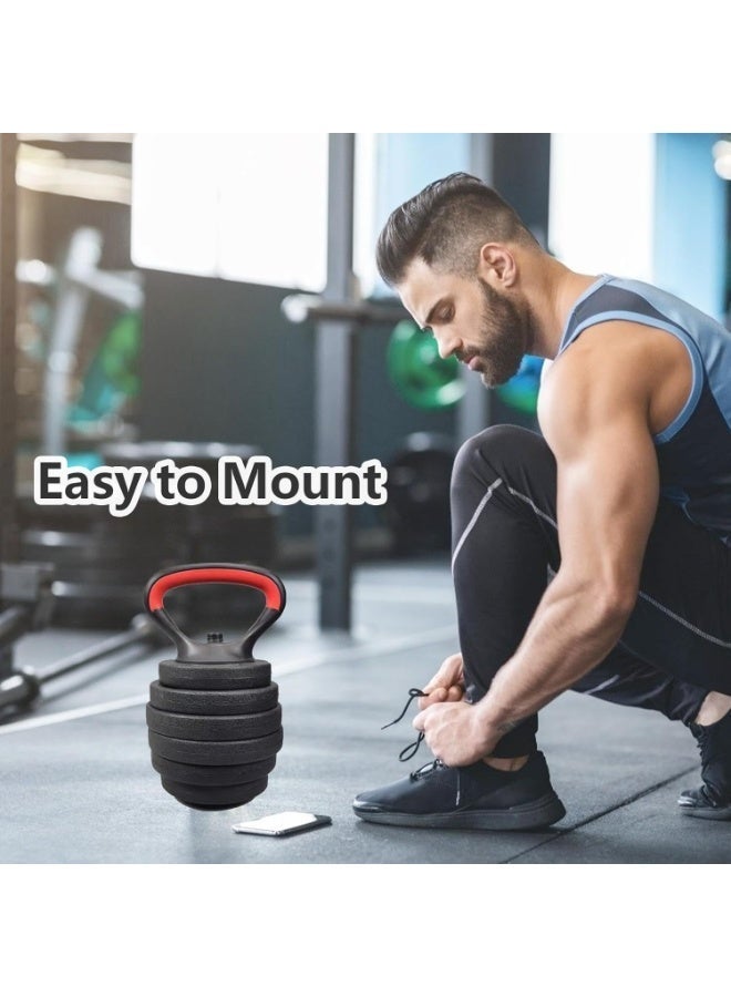 سبورت كيو مقبض كيتل بيل للدمبل 1 قطعة  لوحة الوزن الى كيتل بيل للتمرينات والضغط، سهل الاستخدام - Image 3