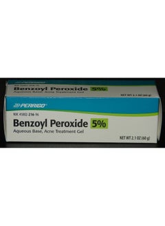 PERRIGO Perrigo 5 Percent Benzoyl Peroxide Acne Treatment Gel 60gm Tube 