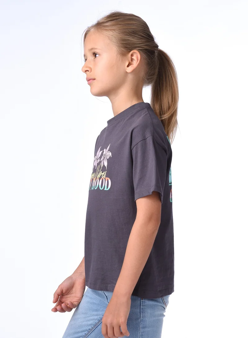 victor and jane Victor and jane Girls' T-shirt - Grey