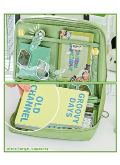 Ssovi 12-Layer Panda Large-capacity Pencil Case For Girls, Elementary School Students, Junior High School Boys And Girls, High-value Stationery Pencil Pouch  - Image 4