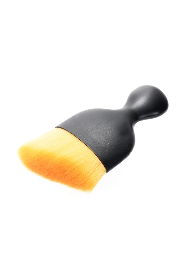 لوازم فرشة تنظيف سيارة - 9x4.3 سم - فرشاة ناعمة بشعيرات صناعية مع غطاء، خالية من الخدوش، لتلميع وتنظيف الجلد، لوحة القيادة، فتحات التهوية، المقصورة، الكونسول، لوحة المفاتيح، الأسطح الداخلية، الشقوق الصغيرة - Image 4