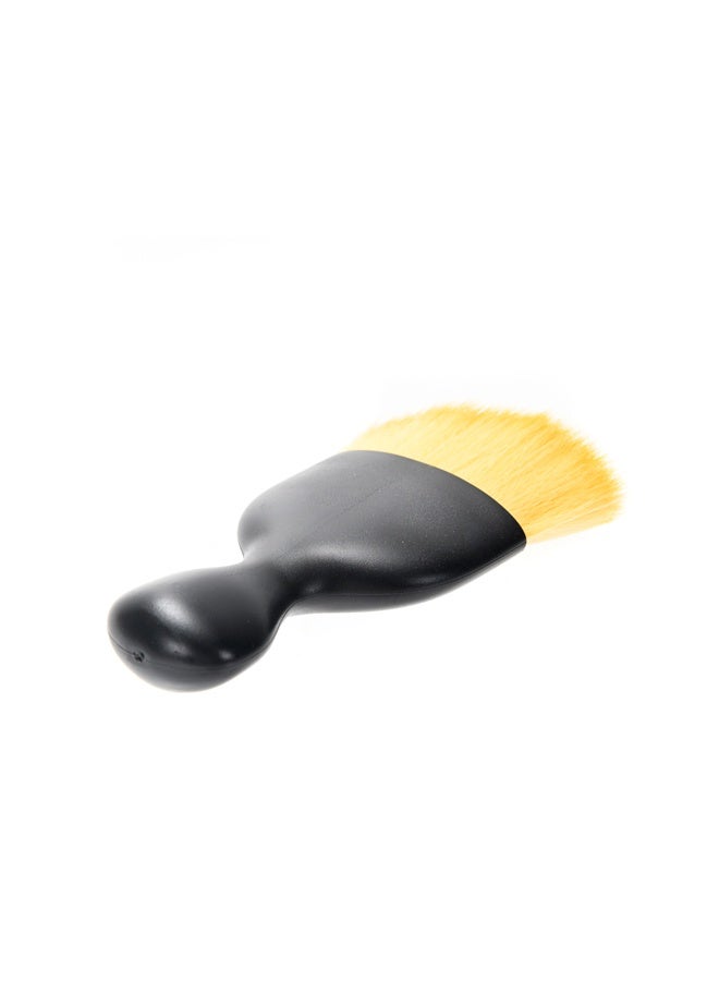 لوازم فرشة تنظيف سيارة - 9x4.3 سم - فرشاة ناعمة بشعيرات صناعية مع غطاء، خالية من الخدوش، لتلميع وتنظيف الجلد، لوحة القيادة، فتحات التهوية، المقصورة، الكونسول، لوحة المفاتيح، الأسطح الداخلية، الشقوق الصغيرة - Image 5