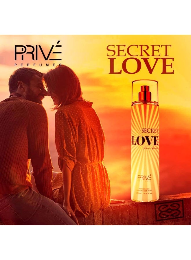 برايف معطر الجسم سيكريت لاف للنساء 250 مل - Image 3