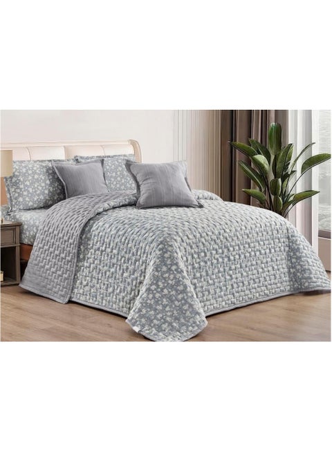 6-piece compressed two-piece comforter set
