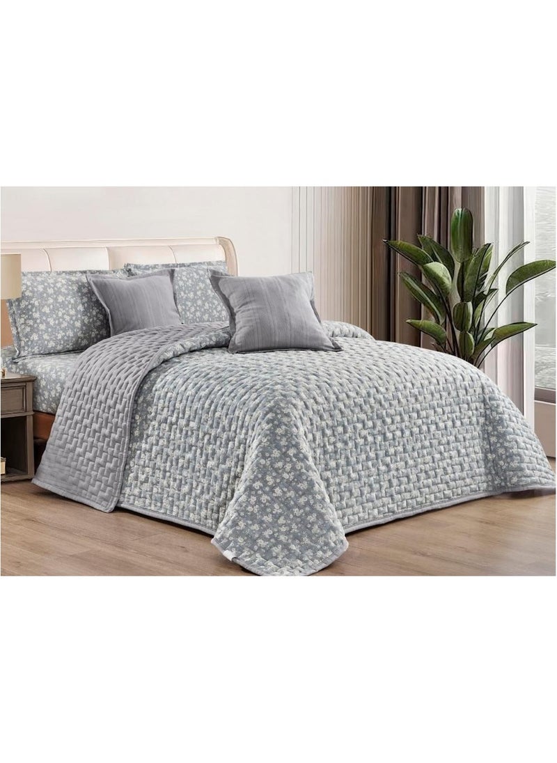 Moon - 6-piece compressed two-piece comforter set - Image 1
