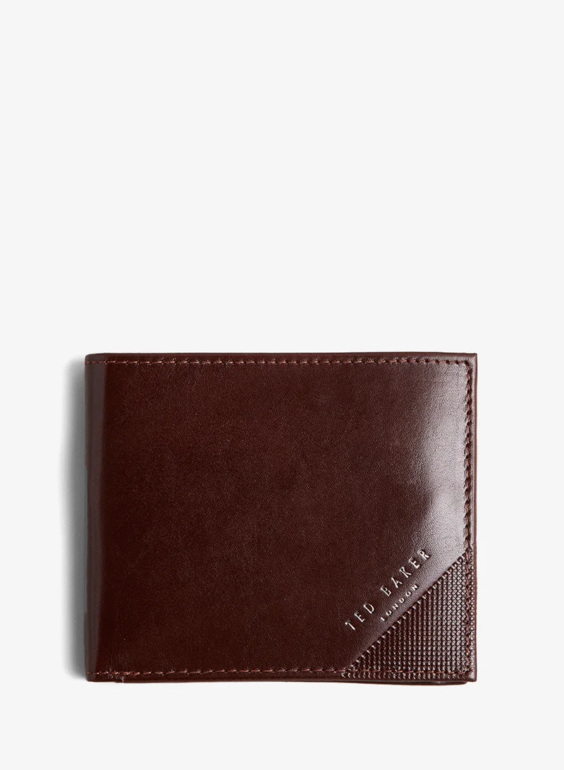 Ted Baker Prugs Embossed Bifold Coin Wallet