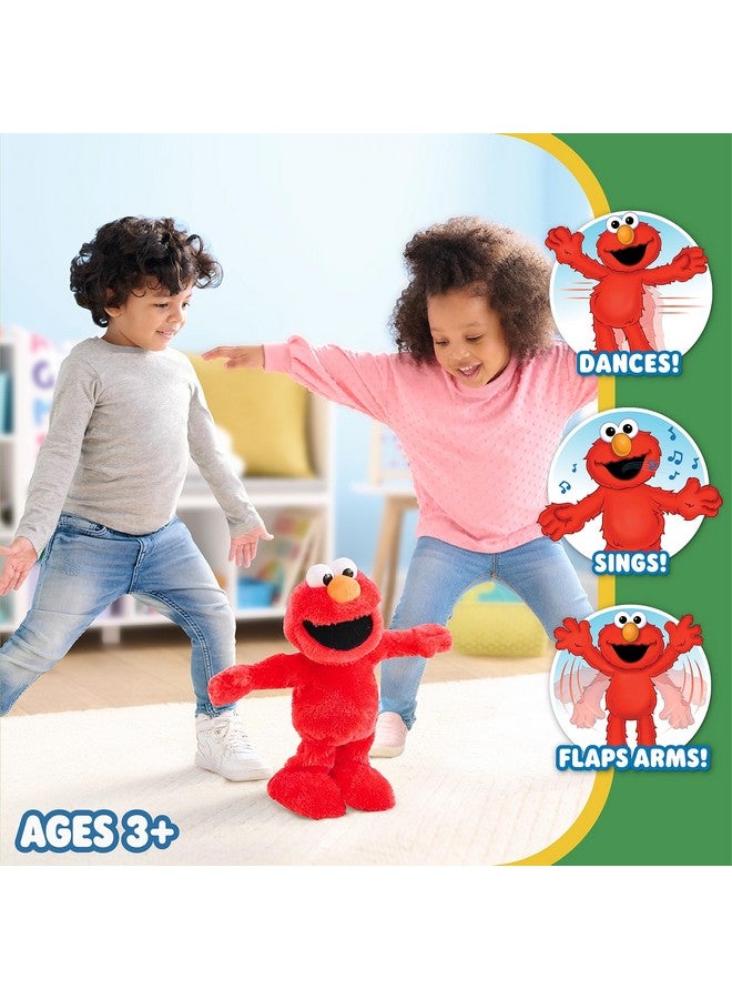 Sesame Street Elmo Slide Plush Officially Licensed Kids Toys For Ages 2 Up By Just Play  - Image 5