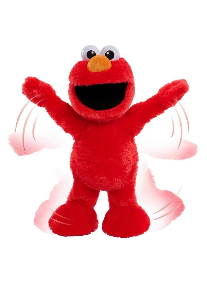 Sesame Street Elmo Slide Plush Officially Licensed Kids Toys For Ages 2 Up By Just Play  - Image 1