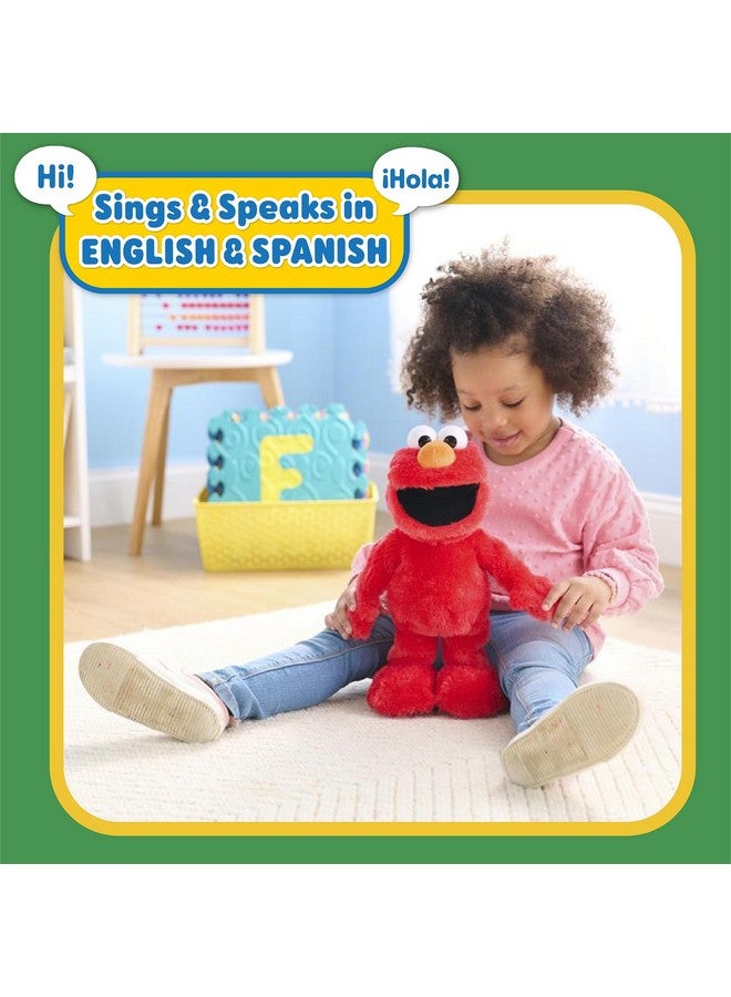 Sesame Street Elmo Slide Plush Officially Licensed Kids Toys For Ages 2 Up By Just Play  - Image 3