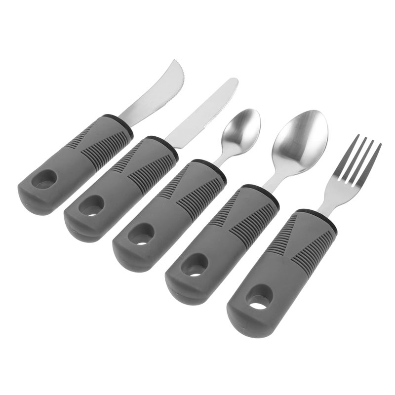 Adaptive Utensils Set For Elderly And Disabled With Anti Tremble Ergonomic Design - Image 2