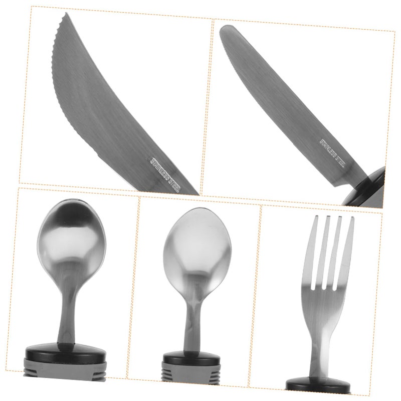 Adaptive Utensils Set For Elderly And Disabled With Anti Tremble Ergonomic Design - Image 4