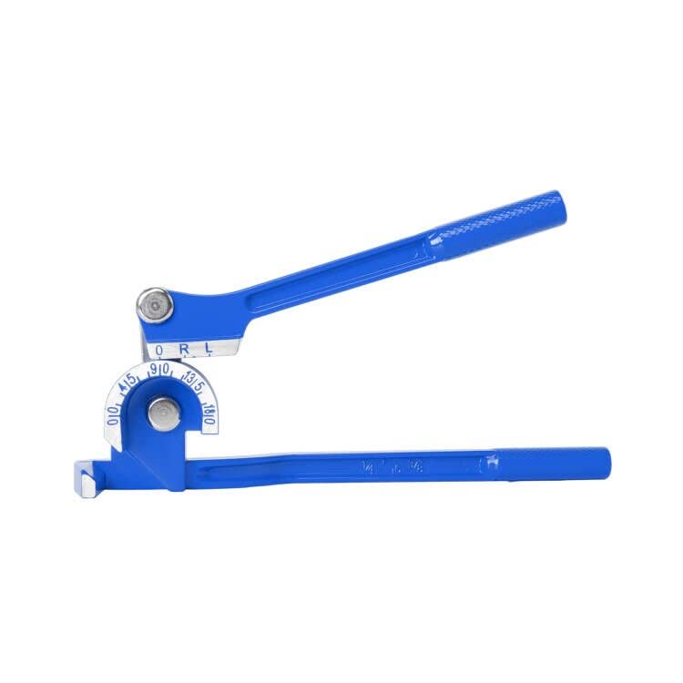 Wostore 180 Degree Tubing Bender for 14 516 and 38Inch Copper Aluminum Thin Stainless Steel Blue