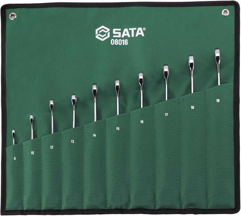 مجموعة مفاتيح ربط من نوع Metric XL X-Beam بـ 10 قطع - أحجام 8، 10، 12، 13، 14، 15، 16، 17، 18، 19 مم