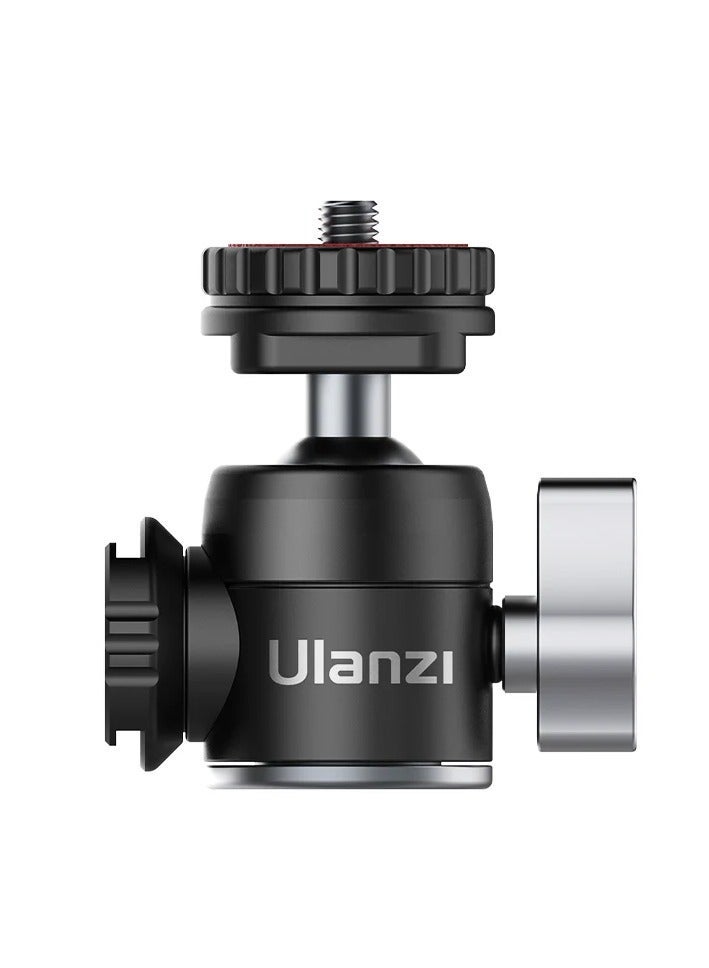 ulanzi Ulanzi u-60 Dual Cold Shoe Ball Head 2000 g Z0E6549DE5584256525BBZ