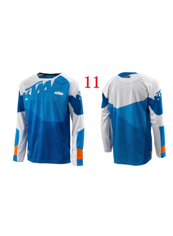 بدلة نزول لدراجات جبلية، قميص ركوب للرجال طويل الأكمام، بدلة دراجات نارية