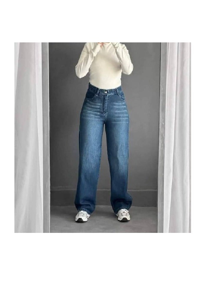 Wide-leg jeans with a modern design and perfect fit - Image 2