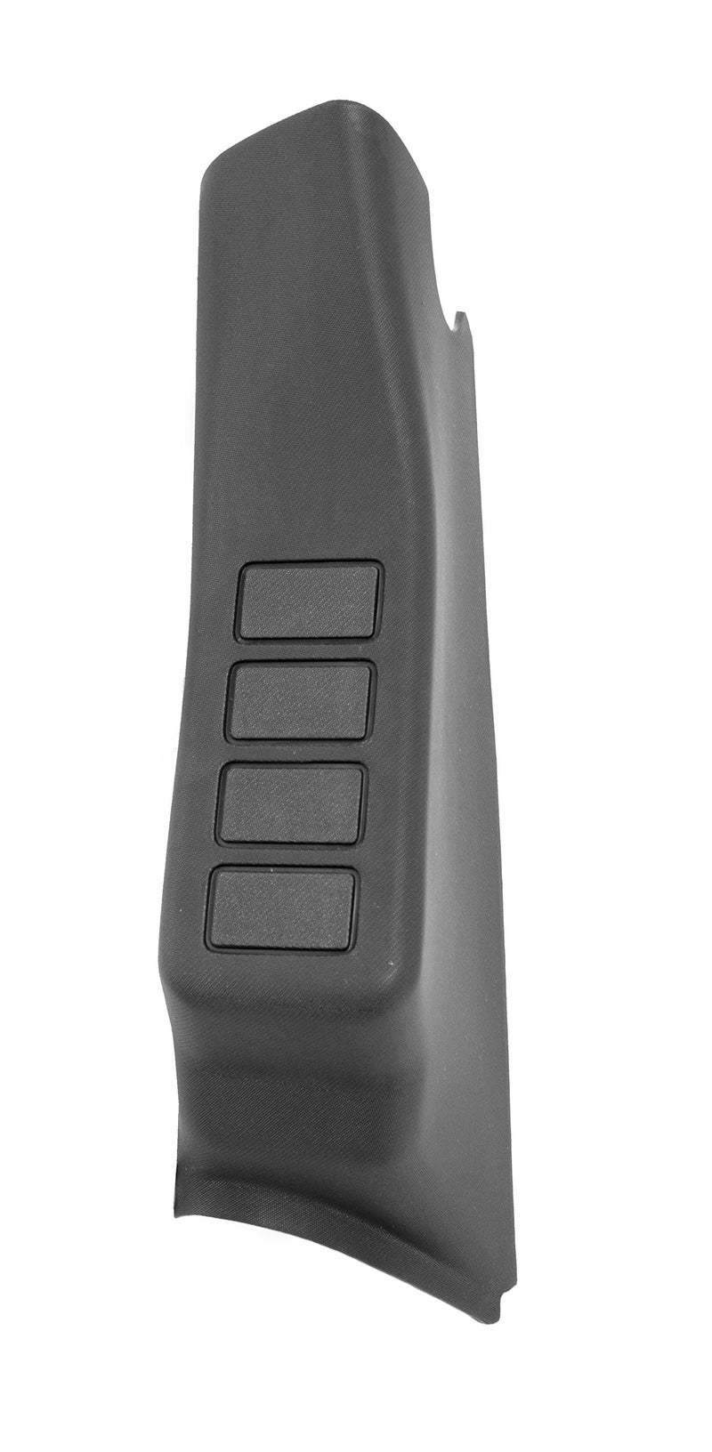Rugged Ridge  Switch Pod Kit APillar 4 Switches Black LHD  1723558  Fits 20112018 Jeep Wrangler JK