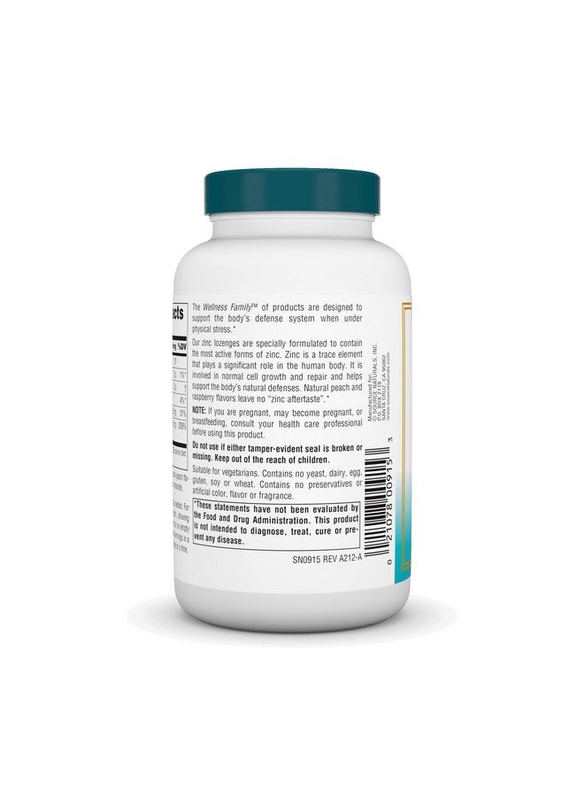 Source Naturals Wellness Zinc Lozenges - 60 Lozenges - Image 3