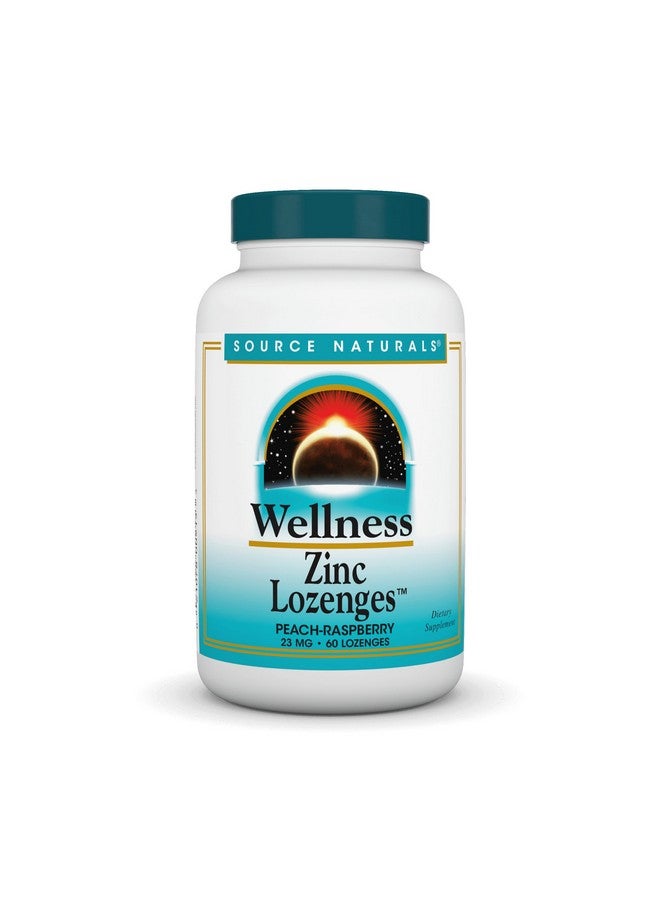 Source Naturals Wellness Zinc Lozenges - 60 Lozenges - Image 1