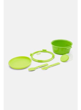 Curver Round Shape Lunch Box Set, Green  - Image 2
