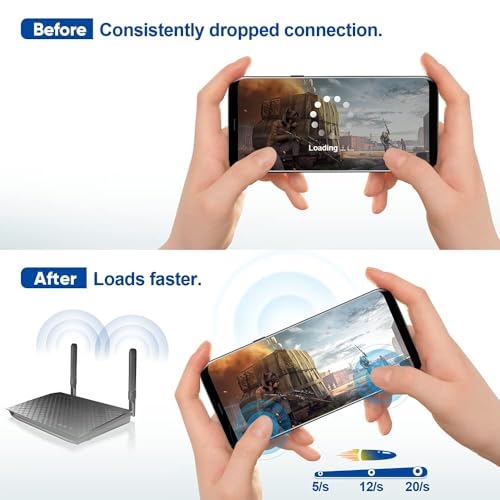 Bingfu Dual Band WiFi 2.4GHz 5GHz 5.8GHz 8dBi SMA Male Antenna (2-Pack) for Wireless Vedio Security IP Camera Recorder Surveillance Recorder Truck Trailer Rear View Backup Camera Reversing Monitor - Image 5