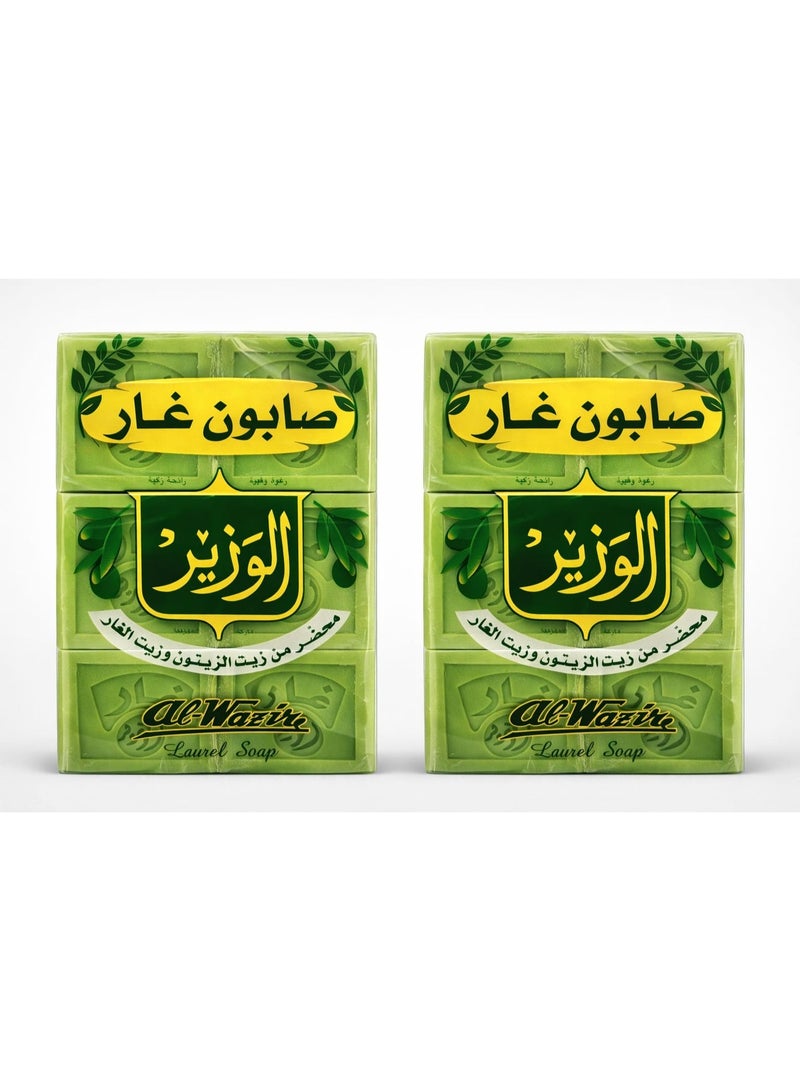 Al Wazir Laurel Soap – Natural Olive & Laurel Oil Soap | Moisturizing & Gentle Skin Care | Pack of 2 - Image 1