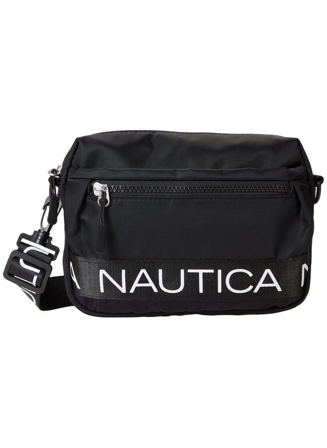 NAUTICA Bean Bag 2 Crossbody Black One Size 