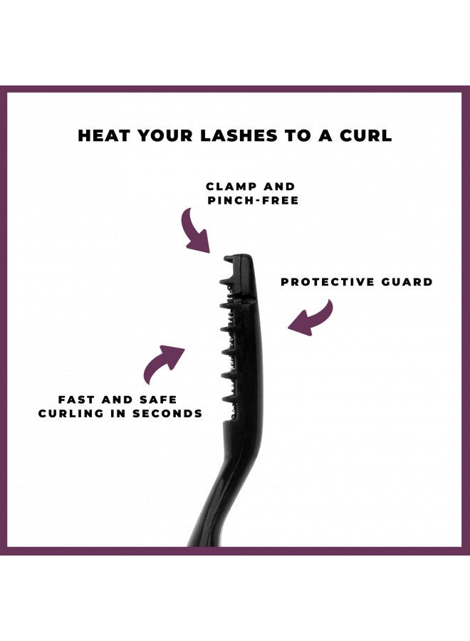 Blinc Heated Lash Curler, Heated Eyelash Curler Comb, Electric Eyelash Curler For Long Lasting Curls, Battery Included - Image 2