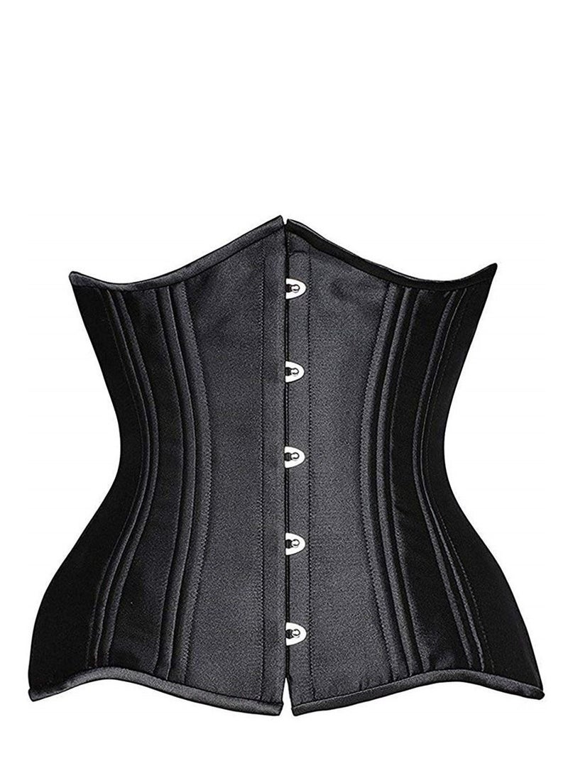 Loquat Court Waistcoat Corset Height 32CM Black  - Image 1