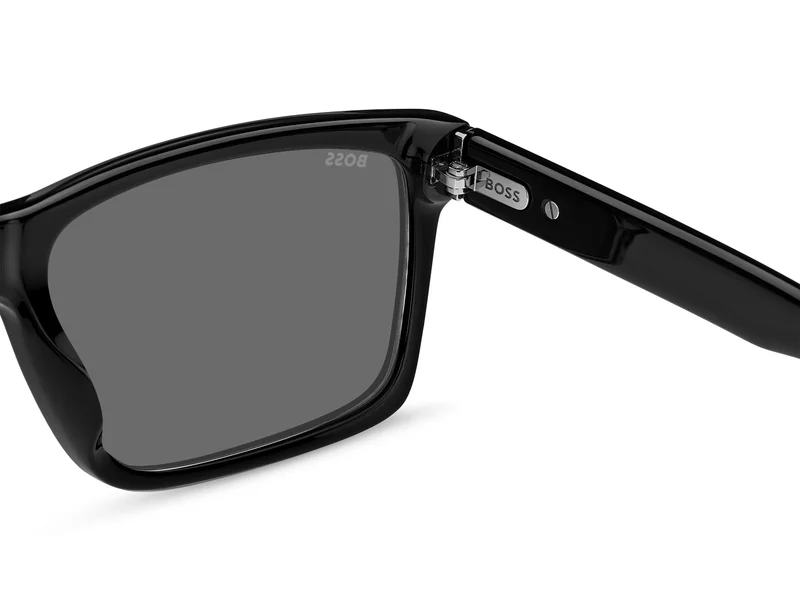 هوجو بوس إطارات نظارات شمسية مستطيلة