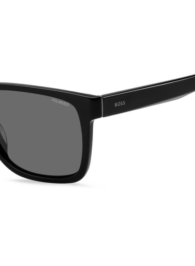 هوجو بوس إطارات نظارات شمسية مستطيلة - Image 4