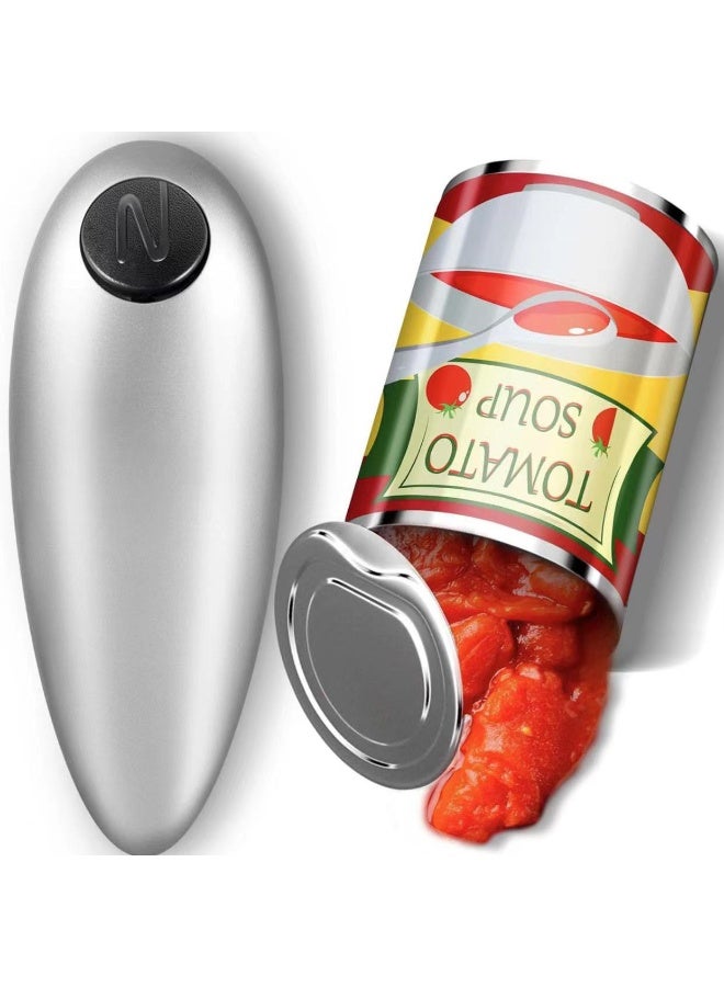 Electric Can Opener, One-touch Automatic Can opener, Automatic Can Opener Hands Free and Smooth Edge Kitchen Gadget Can Openers for Seniors with Arthritis - Image 1