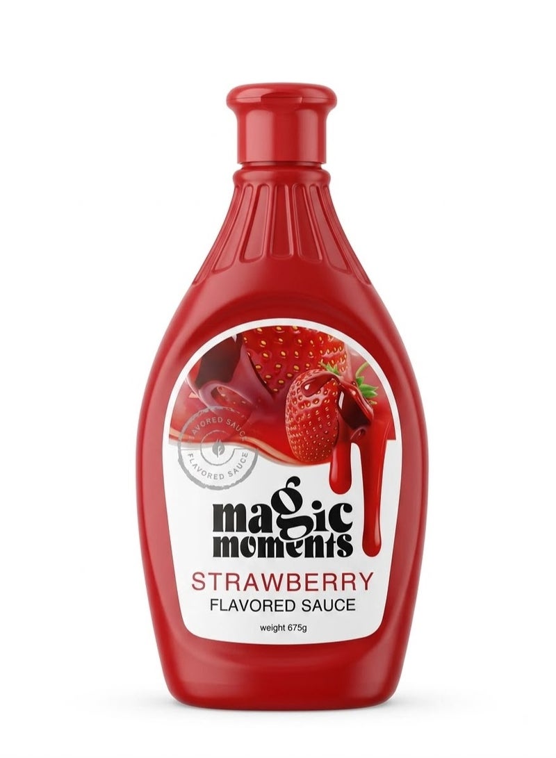 Magic Moments Strawberry Flavored Sauce - 675g
