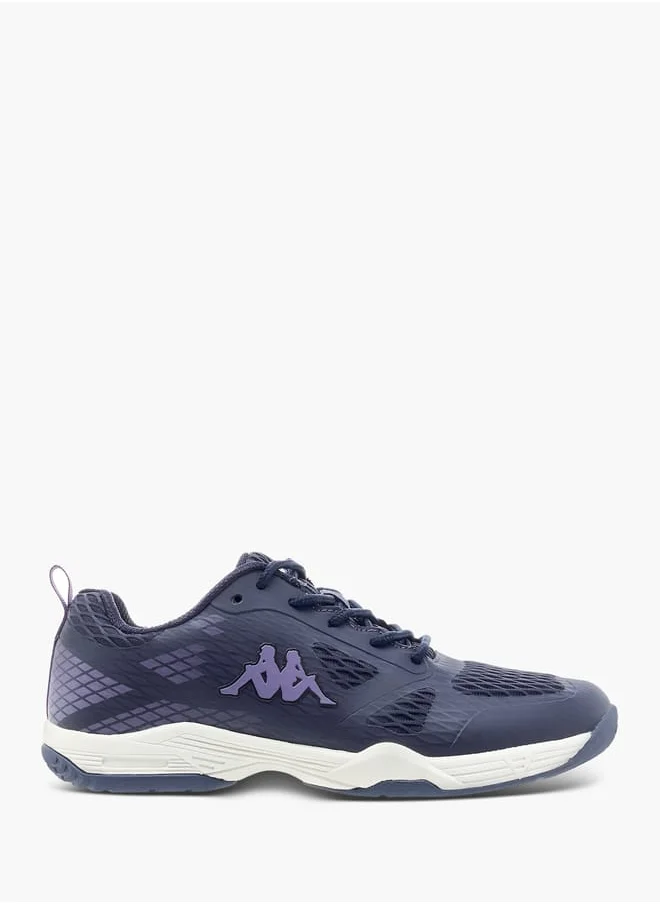 Kappa Womens Logo Print Sports Shoes with Lace-Up Closure