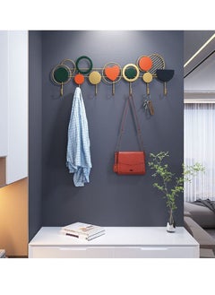ZCM-HAPPY Multifunctional wall mount with 7 hooks Hooks 65x21cm  - Image 2
