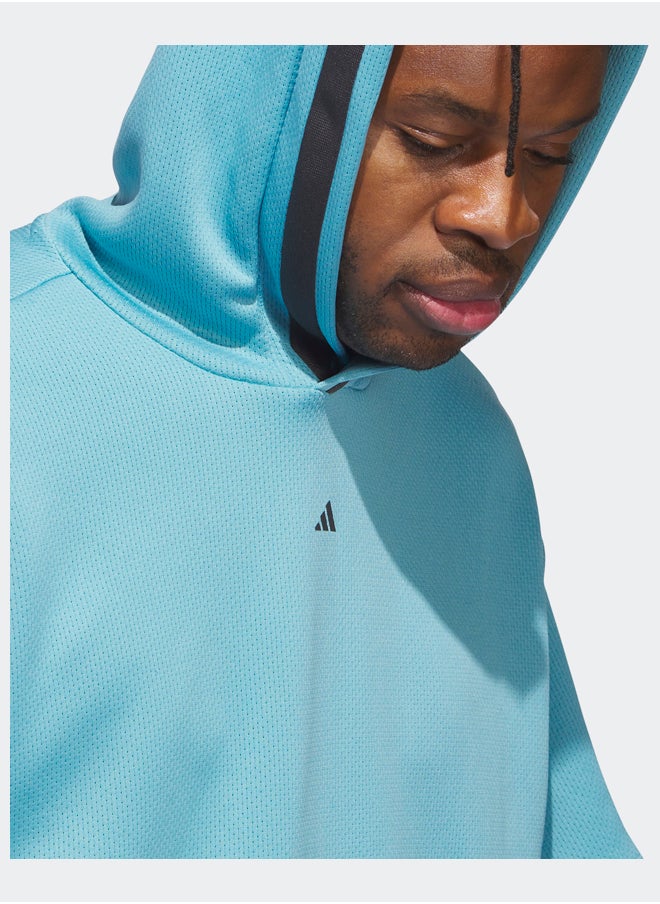 adidas Originals - Basketball Select Short Sleeve Hoodie - Image 1