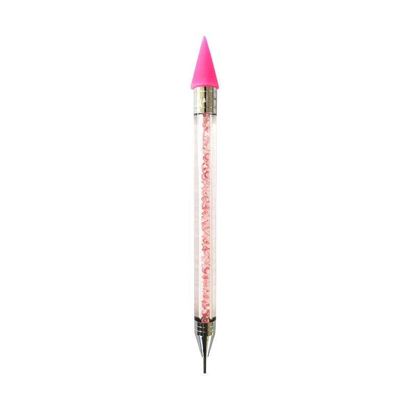 Manufacturer Nail Art Pen Set, Nail Art Double-Line Pen With Adhesive, Carving Dotting Pen, Bead Pen, Crayon - Image 1