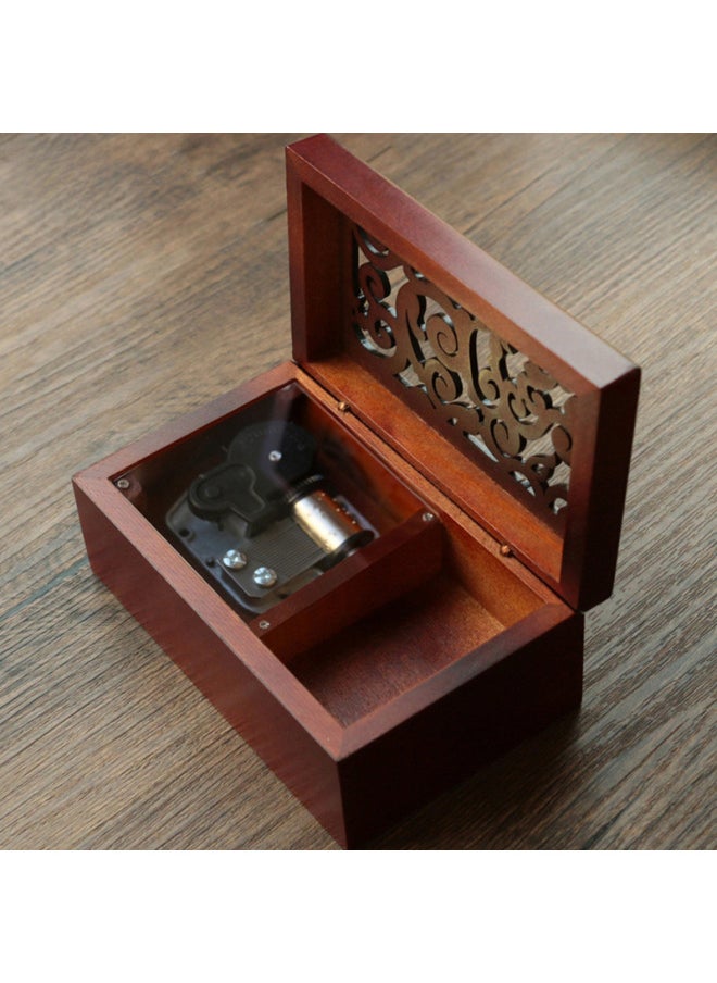 Children's Toy/music Box/music Box - Dream Castle Design-Color:06 [classical Green] Gold-plated Movement-Dimensions:I Love You More Every Day.  - Image 4