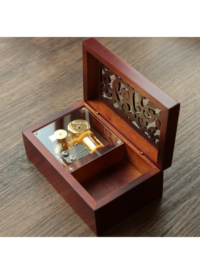 Children's Toy/music Box/music Box - Dream Castle Design-Color:06 [classical Green] Gold-plated Movement-Dimensions:I Love You More Every Day.  - Image 5