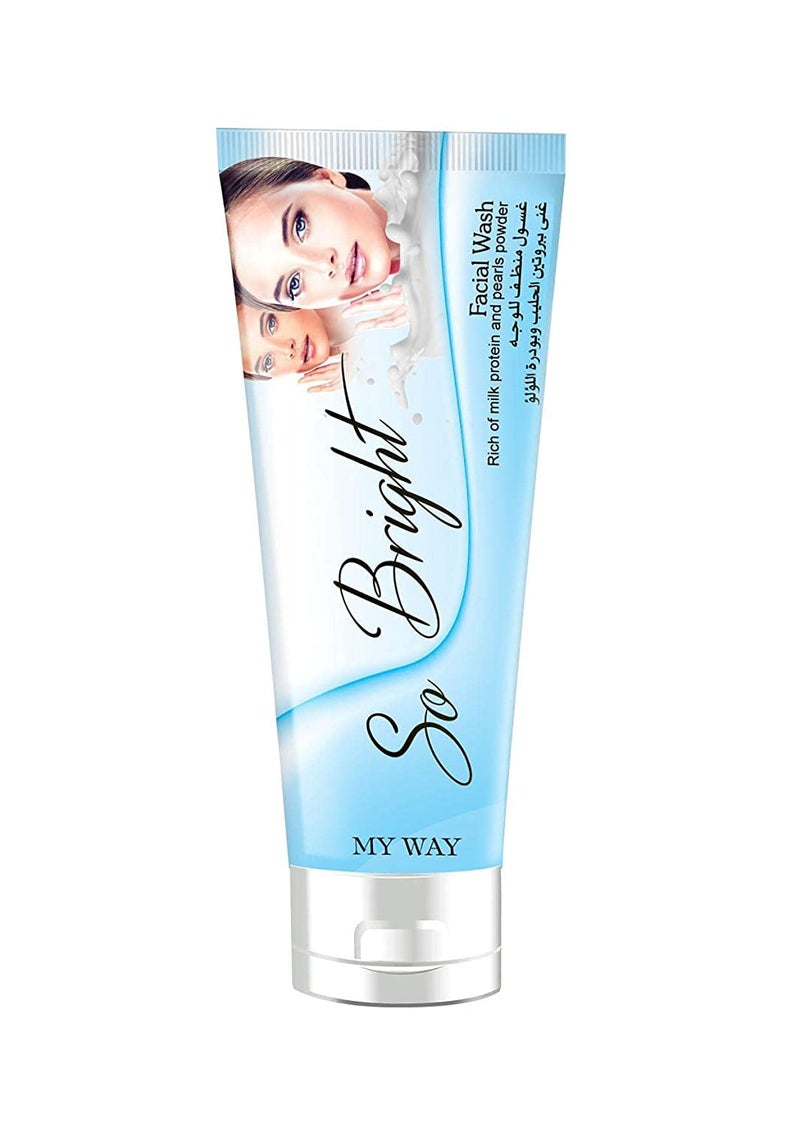 so bright Facial Cleansing Lotion with milk