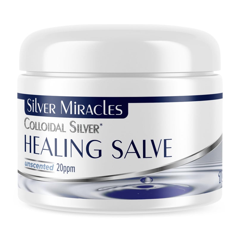 Silver Miracles Colloidal Silver Healing Salve - Image 1