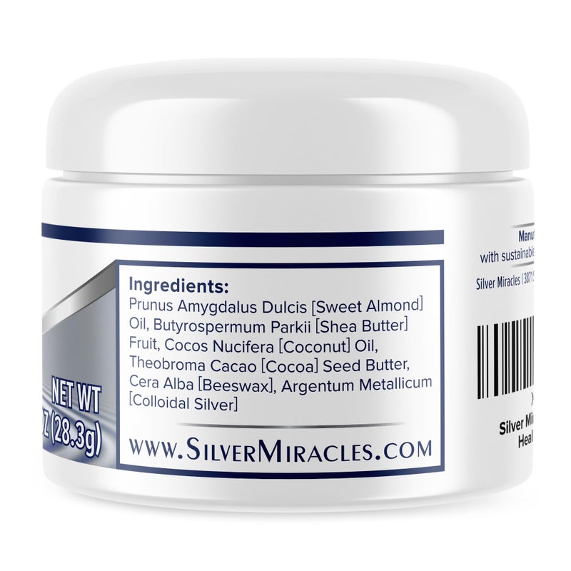 Silver Miracles Colloidal Silver Healing Salve - Image 3