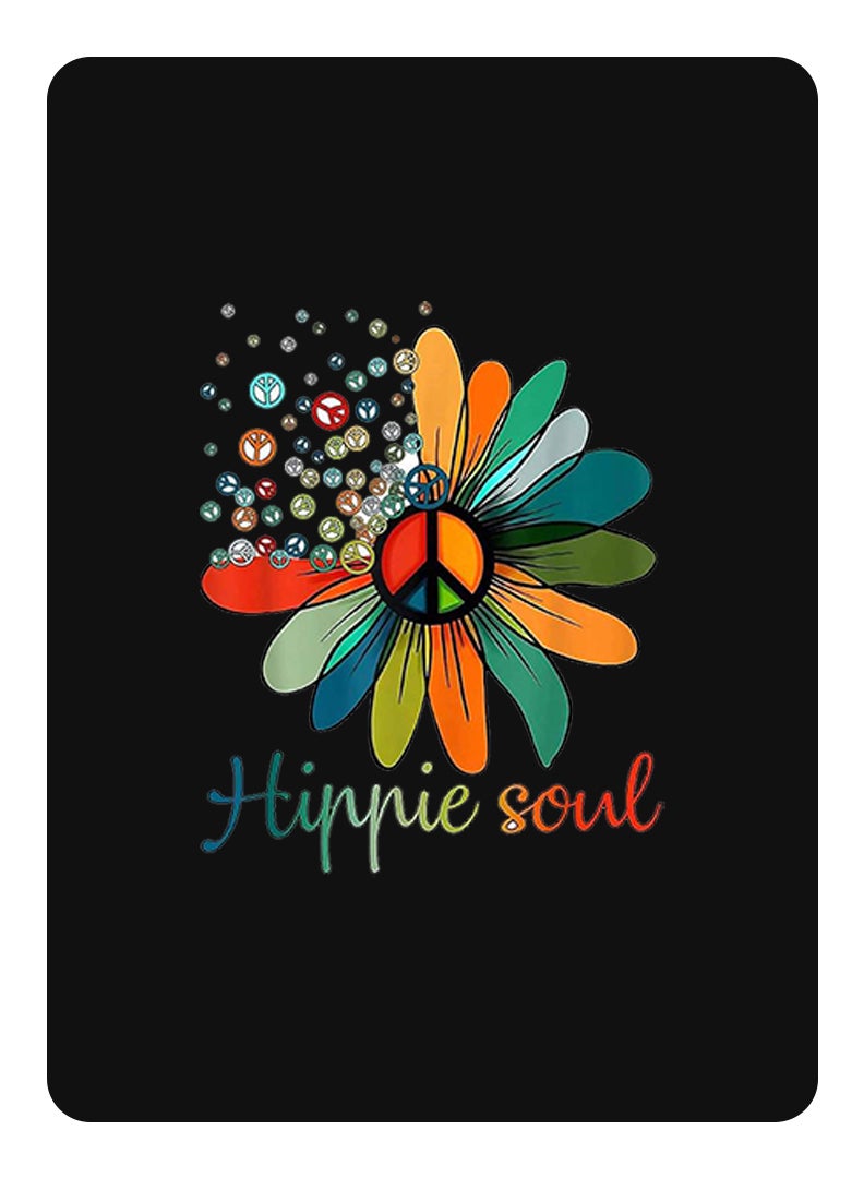 Theodor Protective Flip Case For Samsung Galaxy Tab S6 With Trifold Stand Auto Wake Sleep Shockproof Cover Hippie soul copy - Image 1