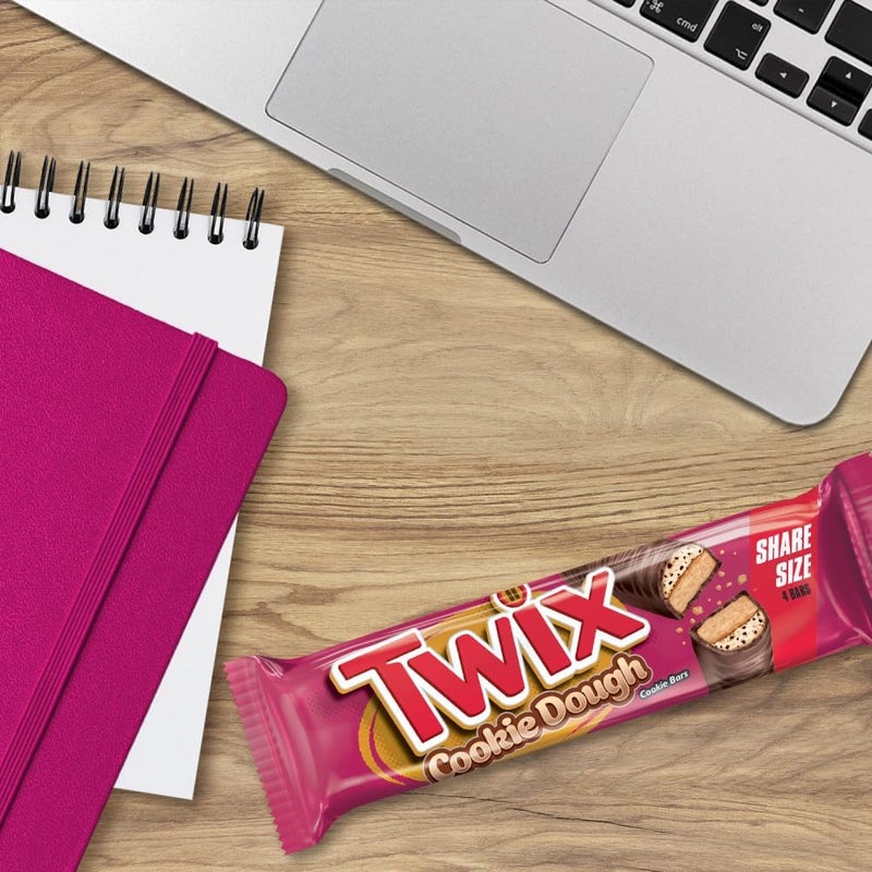 Twix Cookie Dough Milk Chocolate Bars, Share Size, 20 Count Bulk Box - Image 5