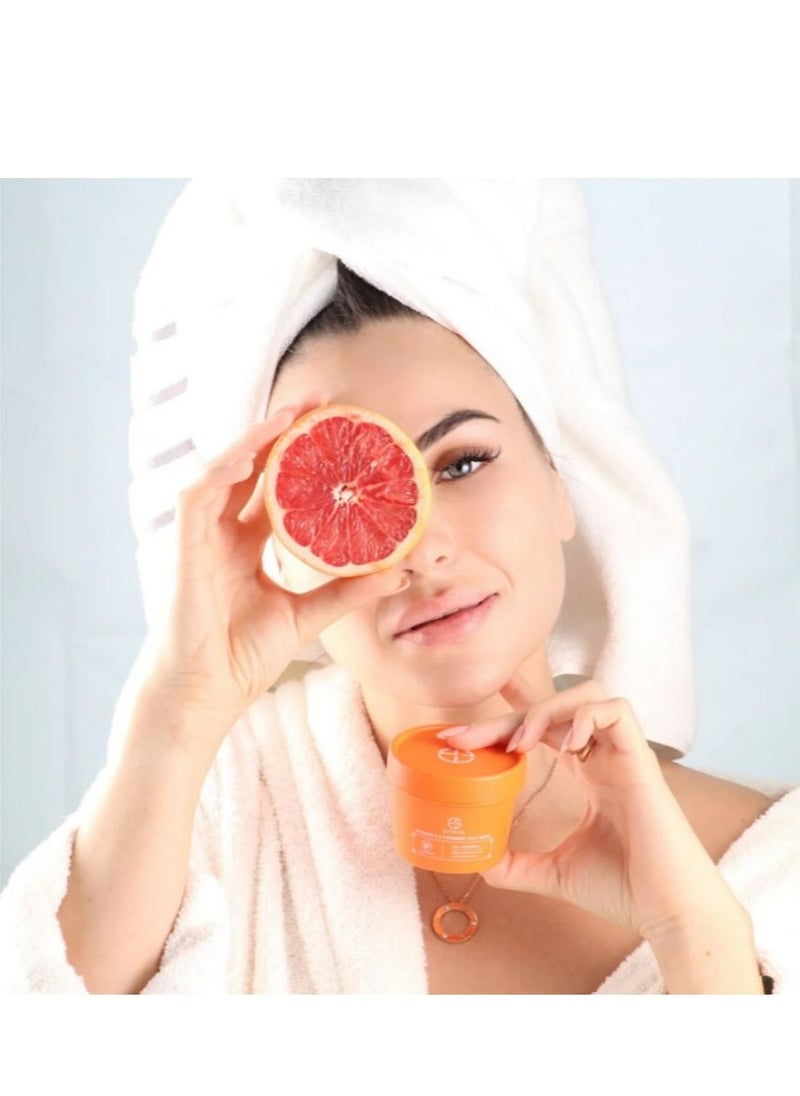 ESTELIN - Vitamin C & Turmeric Clay Mask 4-In-1 Treatment 100 g - Image 1