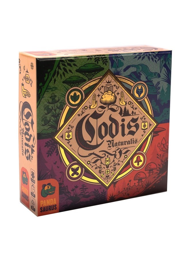 Pandasaurus Games Pandasaurus Games Codis Naturalis Card Game - Nature Themed Card Layering Strategy Game for Kids & Adults, Ages 8+, 1-4 Players, 20-30 Min Playtime, Made  - Image 1